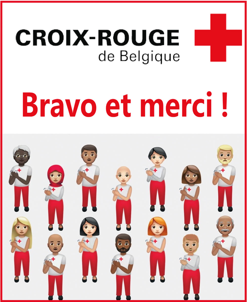 Crois-Rouge, Bravo et merci!