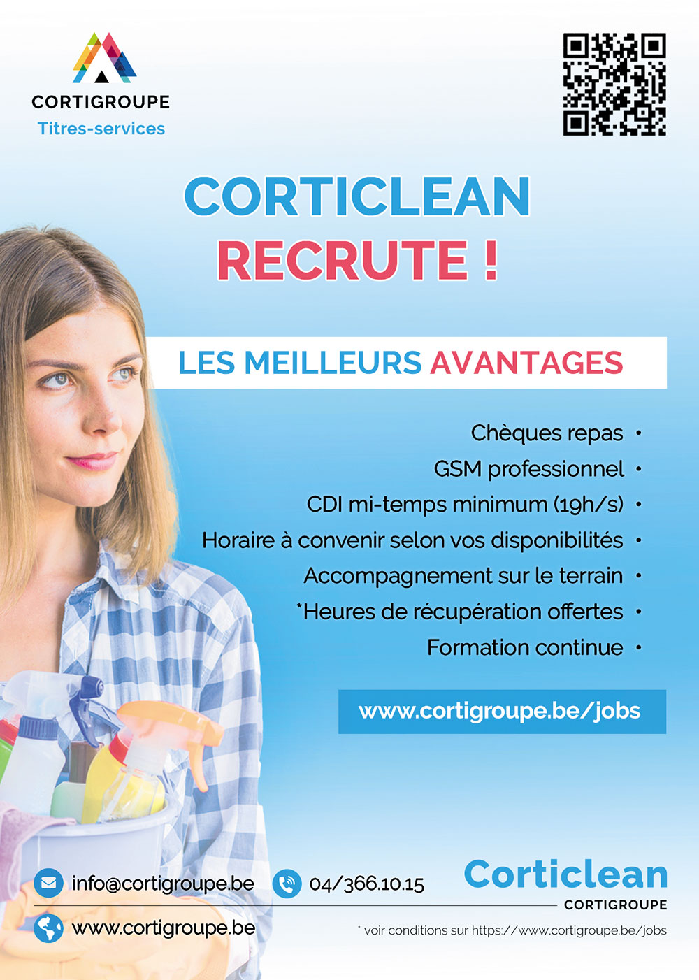 Corticlean recrute