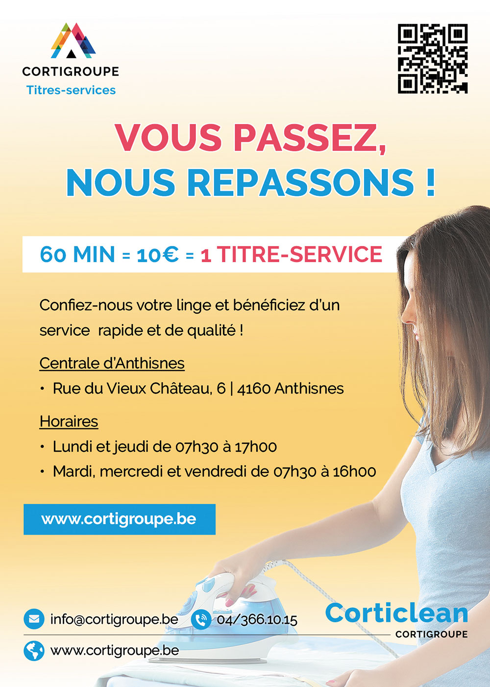 Titres services - Repassage