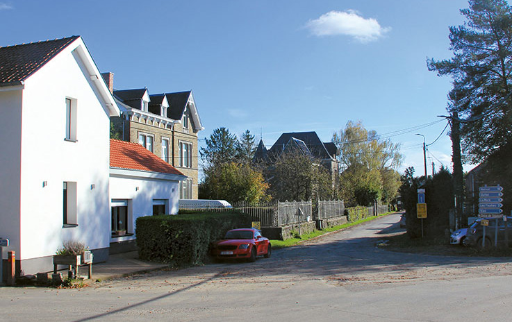 Anthisnes, ancienne gare transformée en habitation