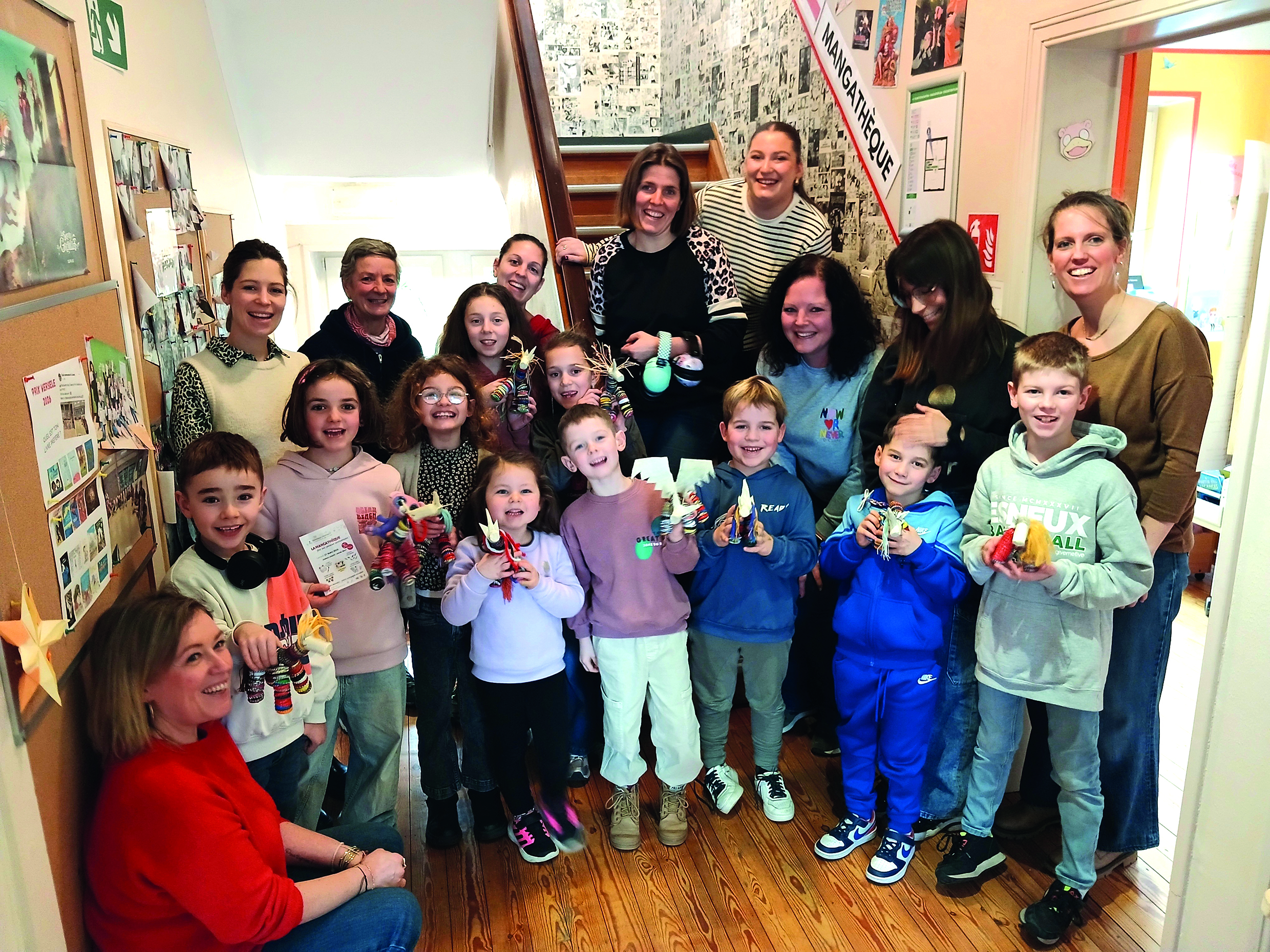 Des licornes en capsules à la bibliothèque d'Anthisnes