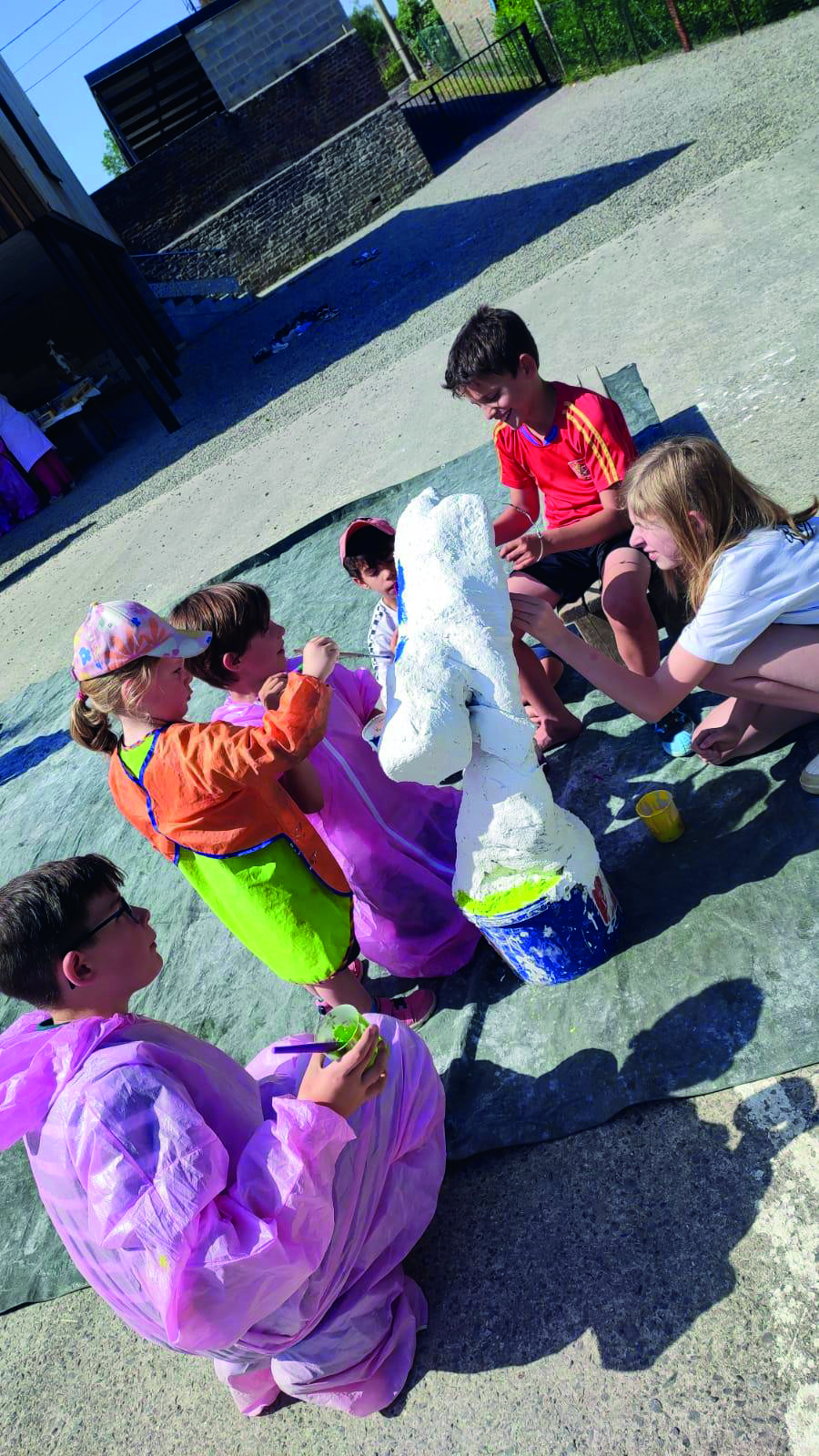 Atelier créatif à l'école de Villers-aux-Tours