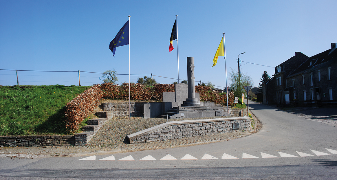 Le monument commémoratif de Hody